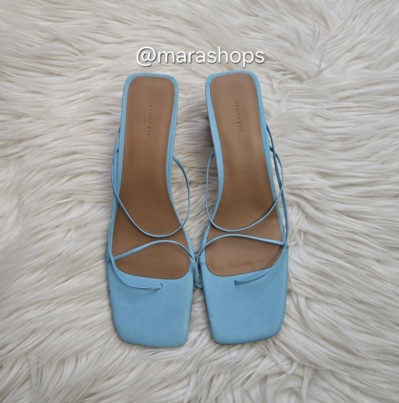 Rejina Pyo Wave Harley Sandal in Jewel Blue - Picture 3 of 11